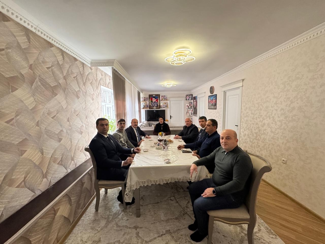 Asif Əsgərov şəhid ailəsini ziyarət edib, vətəndaş qəbulu keçirib - FOTOLAR